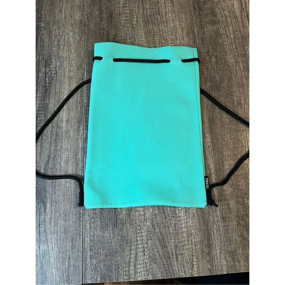 Triangl Bikini Drawstring Bag Teal